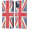 Head Case Designs Union Jack Il Meglio di Londra Custodia Cover in Pelle a Portagoglio Compatibile con Apple iPhone 12 / iPhone 12 PRO