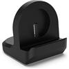 Generic Galaxy Watch 5/6 USB C Charger Dock, per Samsung Galaxy Watch 6 Classic Watch Supporto in silicone per Watch 5 Pro Charger Base (nero)