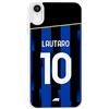 MYCASEFC Cover Calcio Lautaro Martinez Inter Personalizzata Samsung Galaxy A6 2018. Custodia da calcio per smartphone per appassionati di calcio, idea regalo, design di alta qualità.