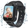 Ruopoem 4G Smartwatch Bambini GPS, Smartwatch per Bambini con WiFi Videochiamata Chat di Famiglia SOS IP68 Fotocamera Modalità Scuola Giochi Sveglia, Orologio Smartwatch Bambini Regali per Ragazze e Ragazzi