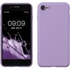 kwmobile Custodia Compatibile con Apple iPhone SE (2020/2022) / 8/7 Cover - Back Case per Smartphone in Silicone TPU - Protezione Gommata - lavanda lilla