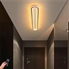 HMAKGG LED Plafoniera Soffitto Rettangolare Dimmerabile con Telecomando, 120CM Lampada da Soffitto interno moderne Ultrasottile per Soggiorno Corridoio Scale, Funzione di Memoria, 58W 4640LM
