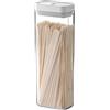Greyoe 30 cm H Contenitori Pasta, Contenitori Pasta Dispensa, Barattoli Ermetici per Alimenti Contenitori per Pasta, per Pasta, Cereali, Snack, Zucchero, Spaghetti, Contevvvnitori Sigillati