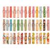 Decora 3.5 cm colorato Painted Wood Clothespin 100 pezzi per foto, album per ritagli artigianato da regalo