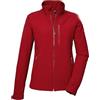 Killtec Donna Giacca softshell/giacca outdoor con colletto rialzato KOS 264 WMN SFTSHLL JCKT, black, 50, 41317-000
