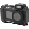 Asixxsix Fotocamera Subacquea 4K, Fotocamera Digitale Impermeabile da 65MP 33FT Autofocus Doppio Schermo Zoom Digitale 10x Fotocamera Compatta Punta e Scatta con Time Lapse, Filtri (BLACK)