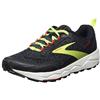 BROOKS Glycerin 17, Sneaker Donna, Black/Ebony/Red, 40.5 EU