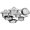 GSW Batterie de casseroles en acier inoxydable Montréal - 10 pieces