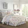 Laura Ashley - Set piumino singolo, biancheria da letto con federa abbinata, elegante decorazione per la casa per tutte le stagioni (glicine rosa, singolo)