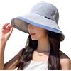 FEOYA Cappello da Sole Tesa Larga Cappello Spiaggia Cappelli Donna Elegante Estivo con Protezione UV