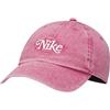 Nike Cappello da golf regolabile Heritage 86 Washed Strapback per adulti, Rosa, Taglia unica
