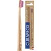 Curaprox Wood Ultra Soft Spazzolino, Rosa, Swiss Made