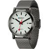 BERNY Classic Uomo Orologio Automatico Meccanico Automatico Flipping Watch Acciaio Inox 5ATM Cinturino Luminoso Impermeabile
