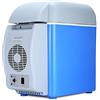 FBITE Mini Frigo12V 7.5L Mini Frigorifero Portatile per Auto Congelatore Multi-Funzione Dual-Use Cooler Warmer Compressore Frigo Elettrico Termoelettrico