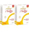 U.g.a. Nutraceuticals Srl OMEGOR® Vitality 500 Set da 2 2x60 pz Capsule