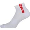 NALINI 02197601116E000.33 RED SOCKS H9 Unisex adulto Calzini BIANCA XXL
