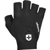 Harbinger Flexfit 2.0 Guanti da sollevamento pesi- Protezione del palmo con presa naturale e libertà di movimento, palmo in pelle a 7 pezzi si adatta alla mano per comfort.S,Nero