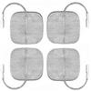 Globus G0136, elettrodi myotrode Platinum 50X50 (4pz) Unisex Adulto, Argento