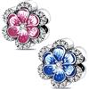 LNQOBU Charm Bead Ciondolo Donna Argento Sterling 925 è Adatto a Bracciali e Collane da Donna