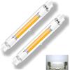 FDHVCB Lampadina R7s Led 78mm 15W Dimmerabile, Lampadine R7s Led Luce Bianco Freddo 6000K,1500LM,Equivalente a 100W Lampada Alogena,Illuminazione Fascio 360°,Nessun Sfarfallio,2Pcs