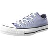 Converse Ctas Ox White, Scarpe da Ginnastica Unisex-Adulto, Blu Midnight Navy, 37.5 EU