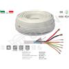 KTS Cavo allarme FROHR ECA in rame per sistemi di sicurezza 6x022+2x0,50 bobina 100 mt