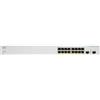 Cisco Switch di rete Cisco CBS220-16P-2G Gestito L2 Gigabit Ethernet (10/100/1000) Supporto Power over (PoE) Bianco [CBS220-16P-2G-EU]