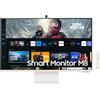 Samsung Smart Monitor M8 LS32CM801UUXXU PC 81,3 cm (32) 3840 x 2160 Pixel 4K Ultra HD LED Bianco [LS32CM801UUXXU]