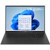 LG Notebook LG GRAM 17 i7-1360P 2.2GHz RAM 16GB-SSD 512GB M.2 NVMe-WI-FI 6E-WIN 11 HOME BLACK (17Z90R-G.AA75D) [17Z90R-G.AA75D]