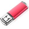KOOTION Chiavetta USB 128GB, USB 2.0 Pen Drive 128GB Piccolo e Leggero Pennetta USB con indicatore LED Penna USB Set Para Ordenador/TV/Coche/Player, ect -Rosso
