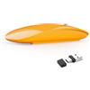 Uiosmuph G11 Mouse Wireless Ricaricabile, Mouse Senza Fili Silenzioso, 2,4 GHz con Ricevitore di Tipo C e USB per Laptop/PC/Mac/Chromebook,Orange