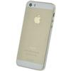 doupi UltraSlim Custodia per iPhone 5 5S SE, Satinato fine Piuma Facile Mat Semi Trasparente Cover, Bianco