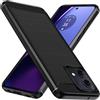 iVoler Cover per Motorola Moto G84 5G, [Protezione Antiurto di Grado Militare] Custodia Sottile Morbida in Silicone TPU Anti-Impronte Anti-Graffio Protettiva Case, Nero