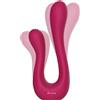 Xocoon Sync Sensation Vibrator Fuchsia