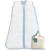 molis & co molis&co - Sacco Nanna 2.5 TOG - Sacco nanna imbottito invernale per Neonati da 6-18 mesi (85 cm) - Mussola Premium - Senza Maniche - Zen Garden