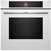 BOSCH - Forno multifunzione, 60 cm, Serie 8, Elettronica TFT TouchControl, AirFry, Funzione Assist, Home Connect, Pirolisi, Bianco, HBG7741W1
