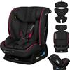 LIONELO AART I-SIZE Seggiolino Auto per Bambini 40-150 cm, Montaggio con Cinture di Sicurezza, Poggiatesta e Schienale Regolabili, Inserto Riduttore e Linguinale, Norma R129 i-Size