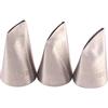 BLUGUL Set di 3 Austin Rose Ugelli Punte, Beccucci in Acciaio Inox per Decorazioni Floreali di Dolci, Torte