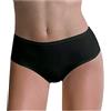 Cotonella 6 Pezzi Slip Donna L'Altra 3488 Midi in Cotone Bielastico, Nero 7/3XL