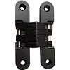 LYANG 1 paio di cerniere nascoste per cancello in acciaio inox, cerniere invisibili, barile nascosto, scatola di legno, colore nero