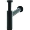 Wirquin 30724757 30724757-Sifone per lavabo, Design Teos, Nero