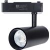 Aigostar Faretto Led da binario 24W nero orientabile monofase Bianco neutro 4000K Aigostar