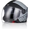ORIGINE Casco Moto Jet Casco Scooter con Doppia Visiera Omologato ECE 22-06
