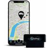 Salind GPS Salind 08, OBD GPS Tracker, 2G - Tracker per Auto, Camion e Altri Veicoli, Localizzatore con App e Connessione Diretta Alla Presa OBD, Monitoraggio del Percorso in Tempo Reale Tramite App