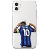 MYCASEFC Cover Calcio Lautaro Martinez Samsung Galaxy A9 2018 in Silicone. Custodia da calcio per smartphone stampata in Francia in TPU