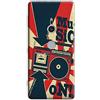 Mixroom - Cover Custodia Back Case in TPU Silicone Morbido per Sony Xperia XZ2 Premium Fantasia Musica Cassetta C42