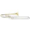 GEWA Roy Benson Children's Bb/C Trombone TT-220 (campana in ottone da 8, doppia canna da 12,7-13,34 mm, slitta esterna in nichel argento, slitte interne in nichel argento cromate)