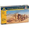 Italeri 7512 - 8.8 Cm Flak 37 Aa Gun W/Serv. Model Kit Scala 1:72