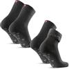 DANISH ENDURANCE Calzini Termici Antiscivolo 2 Paia Nero 39-42