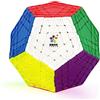 Oostifun FunnyGoo YuXin HuangLong 5x5 Dodecaedro 12 Superficie Gigaminx Megaminx 5x5x12 cubo magico puzzle Stickerless